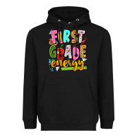 Black first grade energy Heavyweight Hoodie - texasbilliewilder