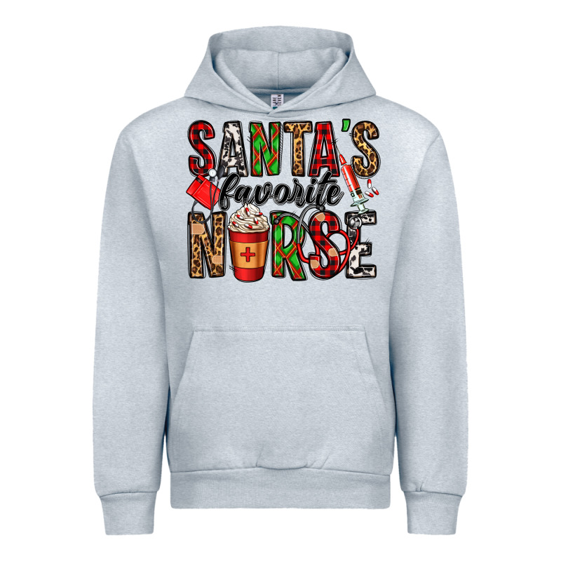 Santa's Favorite Nurse Urban Hoodie by Jasminsmagicworld | Teevron