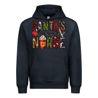 Navy santa's favorite nurse Urban Hoodie - Jasminsmagicworld