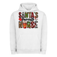 Pigment Lunar Rock santa's favorite nurse Urban Hoodie - Jasminsmagicworld