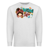 Oatmeal Heather mom life Premium Sweatshirt - Zillion Design Studio