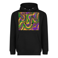 Black mardi gras tumbler Heavyweight Hoodie - RanaPortraitStore