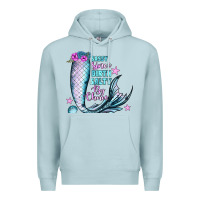 Blue Mist sassy since birth salty by choice Premium Hoodie - JahusDesignShop