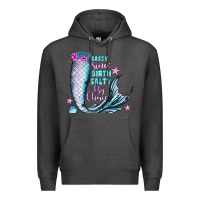 Charcoal Heather sassy since birth salty by choice Premium Hoodie - JahusDesignShop