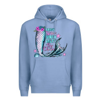 Colony Blue sassy since birth salty by choice Premium Hoodie - JahusDesignShop