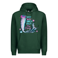Sports Green sassy since birth salty by choice Premium Hoodie - JahusDesignShop