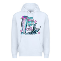 White sassy since birth salty by choice Premium Hoodie - JahusDesignShop