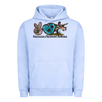 Pigment Grape Ice peace love triceratops horridus Urban Hoodie - LillyAllenDesigns