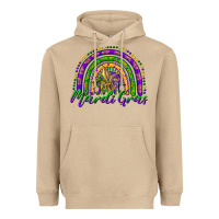 Mushroom mardi gras rainbow and fleur de lis Heavyweight Hoodie - RanaPortraitStore