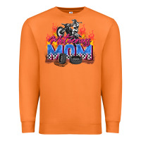 Carrot motocross mom Premium Sweatshirt - Zillion Design Studio
