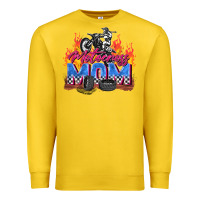 Lemon motocross mom Premium Sweatshirt - Zillion Design Studio