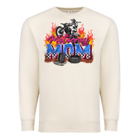 Sandshell motocross mom Premium Sweatshirt - Zillion Design Studio