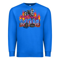 True Royal motocross mom Premium Sweatshirt - Zillion Design Studio