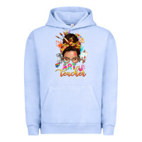 Pigment Grape Ice art teacher messy bun Urban Hoodie - NancyCooperArtShop