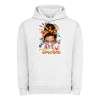 Pigment Lunar Rock art teacher messy bun Urban Hoodie - NancyCooperArtShop
