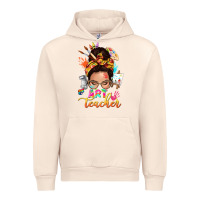 Sandshell art teacher messy bun Urban Hoodie - NancyCooperArtShop