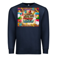 Navy nacho average teacher Premium Sweatshirt - CTS Tumbler Store