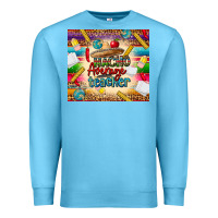 Ocean Blue nacho average teacher Premium Sweatshirt - CTS Tumbler Store