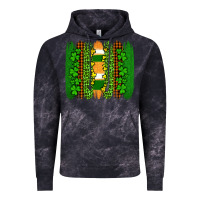 Cloud Black st patricks  brushstrokes Vintage Hoodie - AdoDesignShop