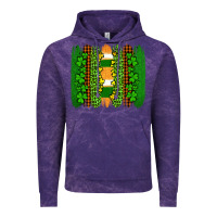 Cloud Purple st patricks  brushstrokes Vintage Hoodie - AdoDesignShop