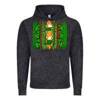 Vintage Black st patricks  brushstrokes Vintage Hoodie - AdoDesignShop