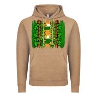 St Patricks  Brushstrokes Vintage Hoodie | Teevron