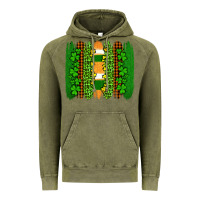 Vintage Olive st patricks  brushstrokes Vintage Hoodie - AdoDesignShop