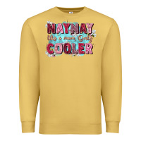 Antique Gold naynay like a mom Premium Sweatshirt - Zillion Design Studio