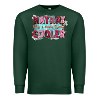 Sports Green naynay like a mom Premium Sweatshirt - Zillion Design Studio