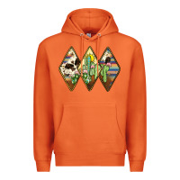 Carrot cactus serape cowhide Premium Hoodie - JahusDesignShop