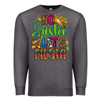 Charcoal Heather no siesta lets fiesta Premium Sweatshirt - CTS Tumbler Store