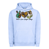 Pigment Grape Ice Peace Love Dorper Sheep Urban Hoodie - LillyAllenDesigns