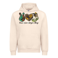 Sandshell Peace Love Dorper Sheep Urban Hoodie - LillyAllenDesigns