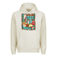 Oatmeal Heather feed me street food and tell me i'm pretty Premium Hoodie - JahusDesignShop