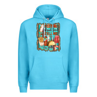 Ocean Blue feed me street food and tell me i'm pretty Premium Hoodie - JahusDesignShop