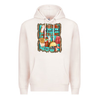 Pale Pink feed me street food and tell me i'm pretty Premium Hoodie - JahusDesignShop