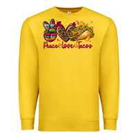 Lemon peace love tacos Premium Sweatshirt - CTS Tumbler Store