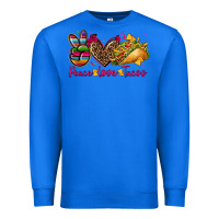 True Royal peace love tacos Premium Sweatshirt - CTS Tumbler Store