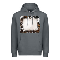 Rock cowhide frames background Premium Hoodie - RanaPortraitStore