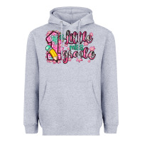 Heather Grey little miss 1st grade Heavyweight Hoodie - Zillion Design Studio
