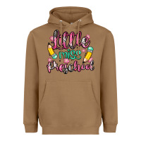 Toasted Coconut little miss preschool Heavyweight Hoodie - Zillion Design Studio