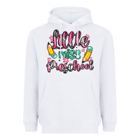 White little miss preschool Heavyweight Hoodie - Zillion Design Studio