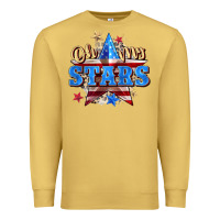 Antique Gold oh my stars Premium Sweatshirt - Zillion Design Studio