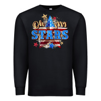Black oh my stars Premium Sweatshirt - Zillion Design Studio