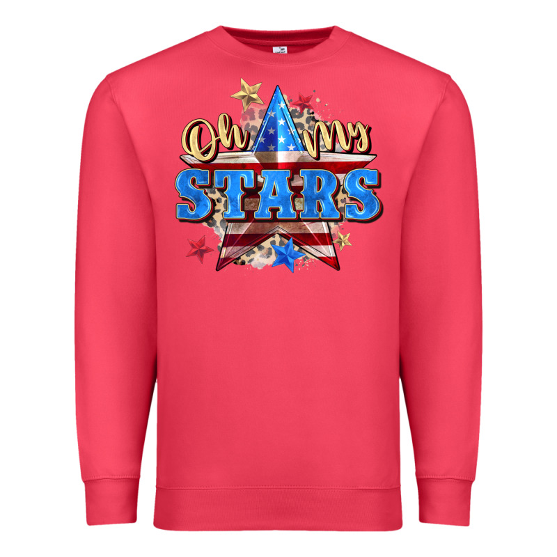 Oh My Stars Premium Sweatshirt by Zillion Design Studio | Teevron