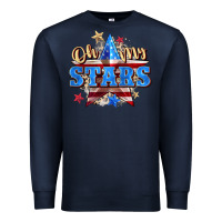 Navy oh my stars Premium Sweatshirt - Zillion Design Studio