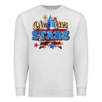 Oatmeal Heather oh my stars Premium Sweatshirt - Zillion Design Studio