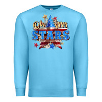 Ocean Blue oh my stars Premium Sweatshirt - Zillion Design Studio