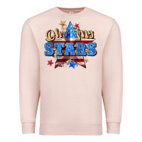 Pale Pink oh my stars Premium Sweatshirt - Zillion Design Studio