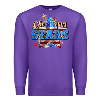 Purple oh my stars Premium Sweatshirt - Zillion Design Studio